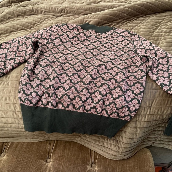 Kate Spade Sweater XL Women Spade Flower - Picture 3 of 3